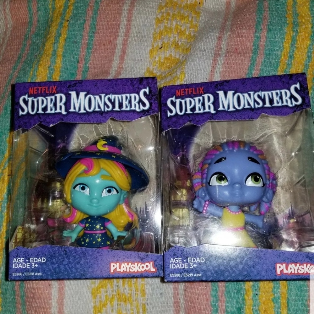 Netflix Super Monsters 2 Figure Bundle New In Box